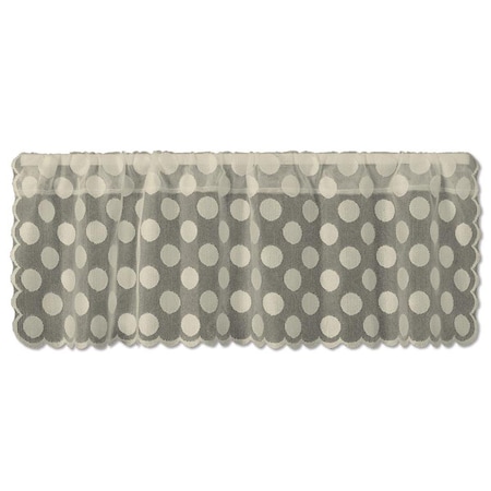 Back2Basics 58 x 14 in. Polka Dot II Valance BA2585582